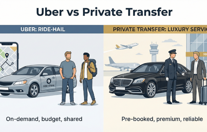 Uber vs Private Transfer